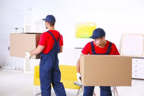 Customer complaint being reviewed by a removal company representative