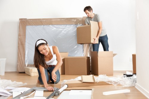 Local man and van moving furniture in Stockwell