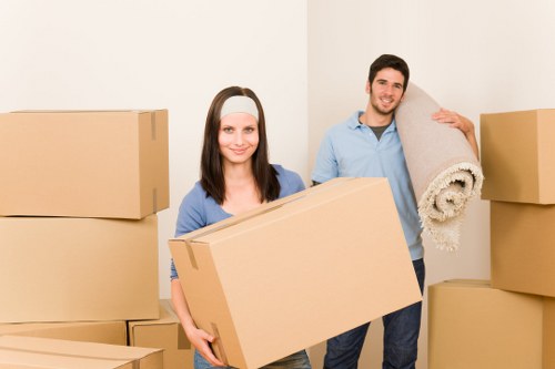 Local moving team handling access and loading in Stockwell
