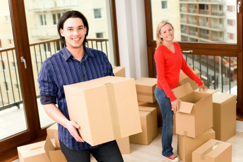 Careful delivery of a piano into a Stockwell home or commercial venue