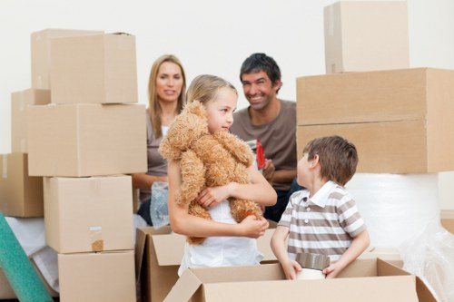Van transport for a flat move near Stockwell